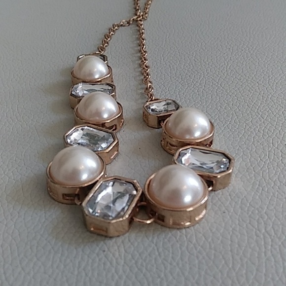 Gold Embellished Cocktail Necklace - Picture 14 of 17